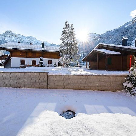 Ferienwohnung Bartschi Lenk Buitenkant foto