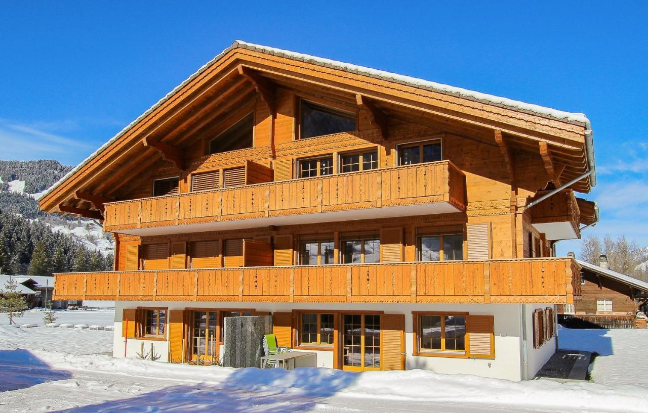 Ferienwohnung Bartschi Lenk Buitenkant foto