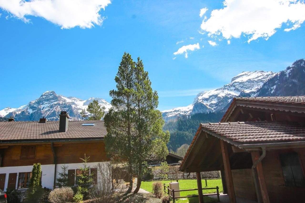 Ferienwohnung Bartschi Lenk Buitenkant foto